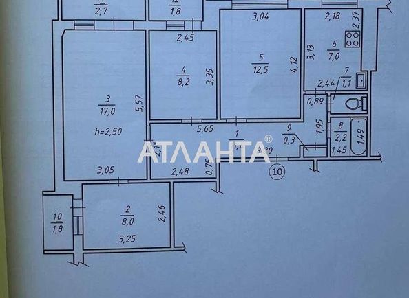 4+-rooms apartment apartment by the address st. Nauchnaya ul (area 74,0 m2) - Atlanta.ua - photo 18