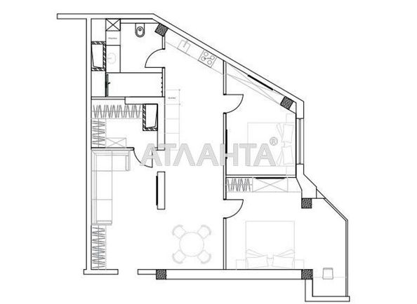 1-room apartment apartment by the address st. Fontanskaya dor Perekopskoy Divizii (area 81,7 m2) - Atlanta.ua - photo 7