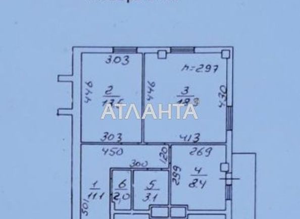 2-комнатная квартира по адресу ул. Грушевского Михаила (площадь 58,0 м2) - Atlanta.ua - фото 4