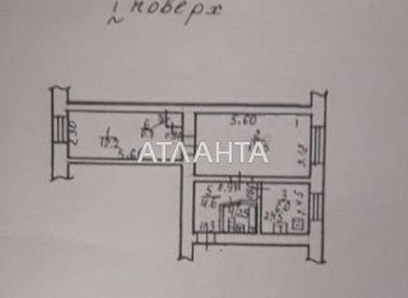 2-rooms apartment apartment by the address st. Gagarina pr (area 43,5 m2) - Atlanta.ua - photo 17