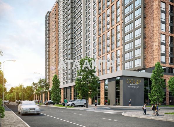 1-room apartment apartment by the address st. Gagarina pr (area 42,7 m2) - Atlanta.ua - photo 3