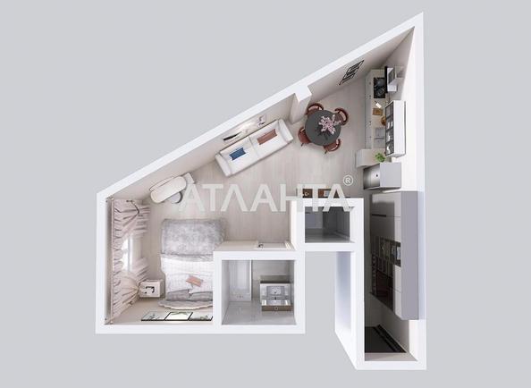 1-комнатная квартира по адресу Фонтанская дор. (площадь 40,7 м²) - imageAlt 17 1-комнатная квартира по адресу Фонтанская дор. (площадь 40,7 м²) - Atlanta.ua - imageAlt 17