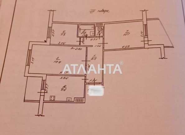 3-rooms apartment apartment by the address st. Bocharova gen (area 62,3 m2) - Atlanta.ua - photo 19