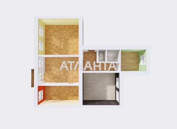4+-rooms apartment apartment by the address st. Bazarnaya Kirova (area 91,2 m²) - Atlanta.ua - photo 12