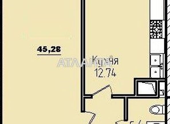 2-комнатная квартира по адресу ул. Генуэзская (площадь 44,0 м2) - Atlanta.ua - фото 11