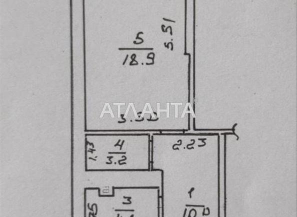 1-room apartment apartment by the address st. Nebesnoy Sotni pr Zhukova marsh pr Leninskoy iskry pr (area 51 m²) - Atlanta.ua - photo 9
