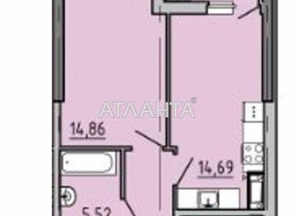 1-room apartment apartment by the address st. Genuezskaya (area 42 m²) - Atlanta.ua - photo 9