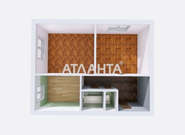 2-rooms apartment apartment by the address st. Kolontaevskaya Dzerzhinskogo (area 41,3 m²) - Atlanta.ua - photo 14