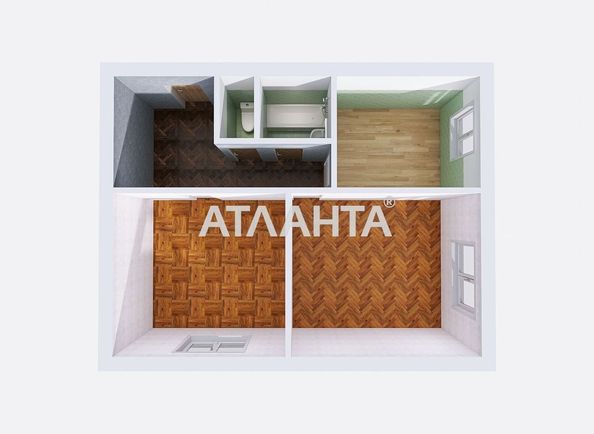 2-rooms apartment apartment by the address st. Kolontaevskaya Dzerzhinskogo (area 41,3 m²) - Atlanta.ua - photo 15