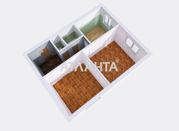 2-rooms apartment apartment by the address st. Kolontaevskaya Dzerzhinskogo (area 41,3 m²) - Atlanta.ua - photo 18