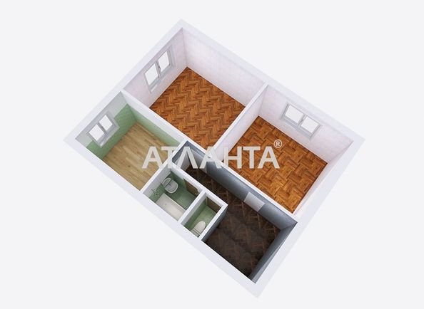 2-rooms apartment apartment by the address st. Kolontaevskaya Dzerzhinskogo (area 41,3 m²) - Atlanta.ua - photo 21