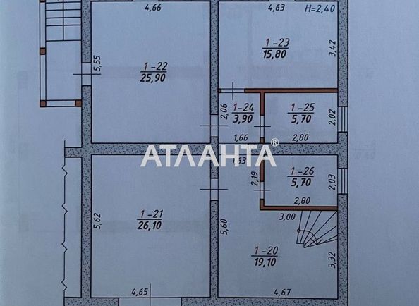 House by the address st. Kurilskiy prov (area 368,0 m2) - Atlanta.ua - photo 12