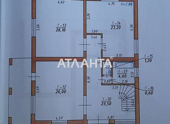 House by the address st. Kurilskiy prov (area 368,0 m2) - Atlanta.ua - photo 14