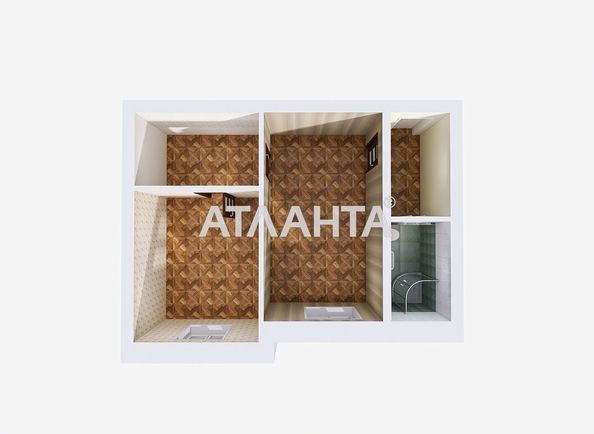 2-rooms apartment apartment by the address st. Nikolaevskaya dor Kotovskaya dor (area 34,1 m²) - Atlanta.ua - photo 20