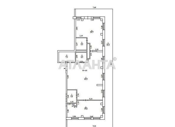 2-rooms apartment apartment by the address st. Uspenskiy per Vasiliya Degtya per (area 161,7 m2) - Atlanta.ua - photo 11