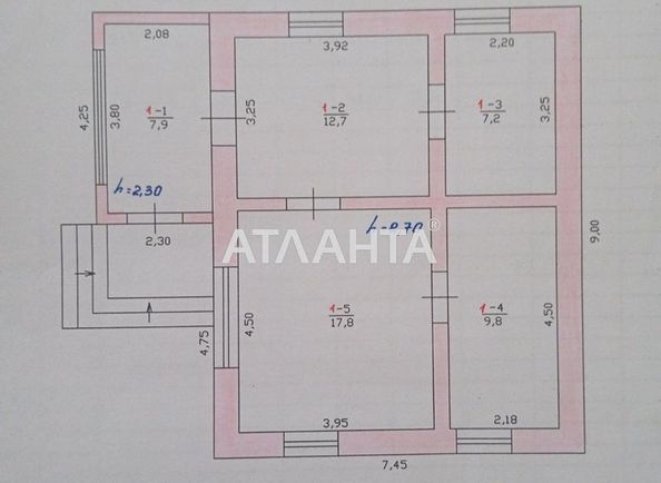 House by the address st. Shevchenko (area 75 m²) - Atlanta.ua - photo 18
