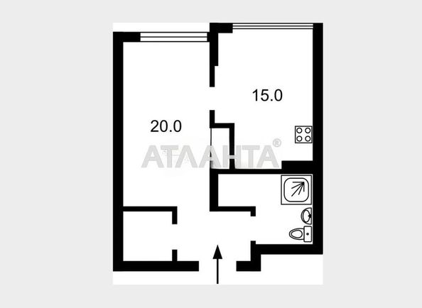 1-room apartment apartment by the address st. Naberezhno Rybalskaya (area 41,0 m2) - Atlanta.ua - photo 29