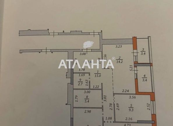 3-rooms apartment apartment by the address st. Zelenaya (area 78,0 m2) - Atlanta.ua - photo 17