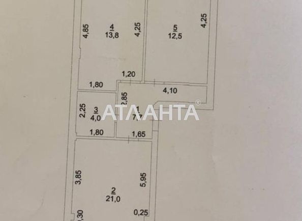 2-rooms apartment apartment by the address st. Tsvetochnaya (area 59,0 m2) - Atlanta.ua - photo 14