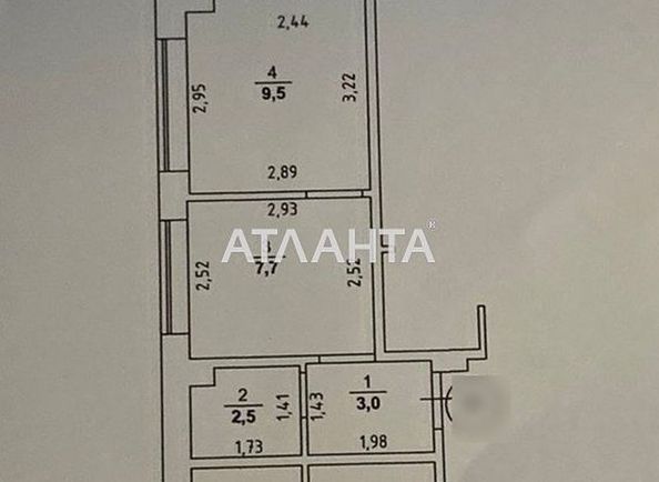 1-room apartment apartment by the address st. Borovskogo Nikolaya (area 22,7 m2) - Atlanta.ua - photo 13