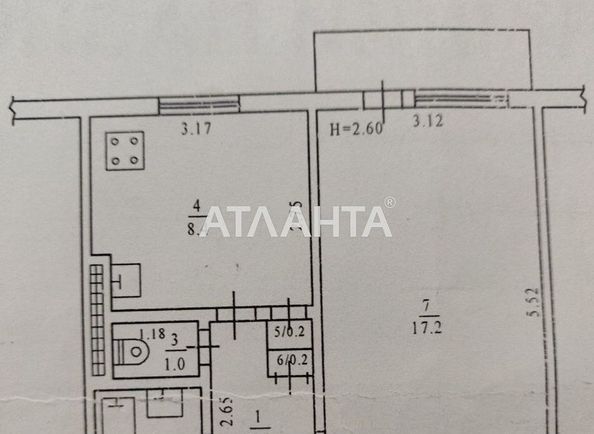 1-room apartment apartment by the address st. Breusa (area 34,0 m2) - Atlanta.ua - photo 10