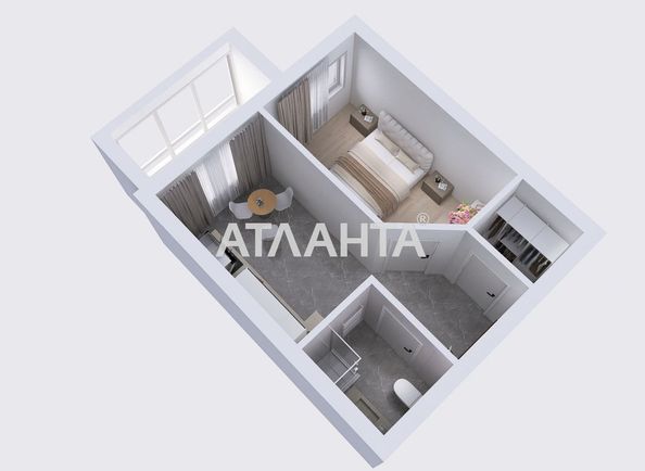 1-кімнатна квартира за адресою вул. Слобідська (площа 35 м²) - Atlanta.ua - фото 26
