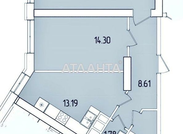 2-кімнатна квартира за адресою вул. Краснова (площа 65,1 м²) - Atlanta.ua - фото 5