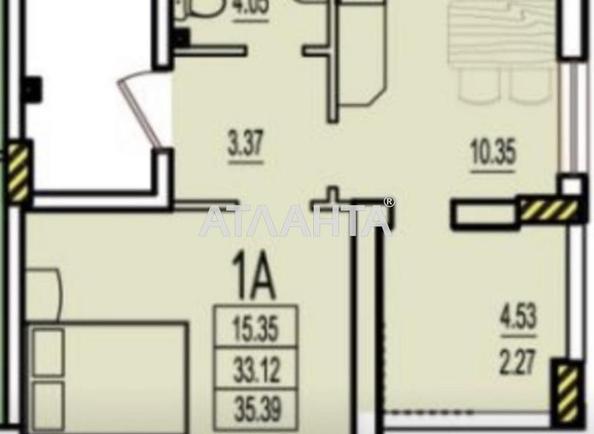 1-комнатная квартира по адресу ул. Строительная (площадь 35,5 м²) - Atlanta.ua - фото 3