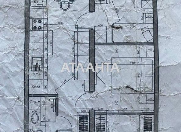 2-кімнатна квартира за адресою вул. Боровського Миколи (площа 60,0 м2) - Atlanta.ua - фото 13