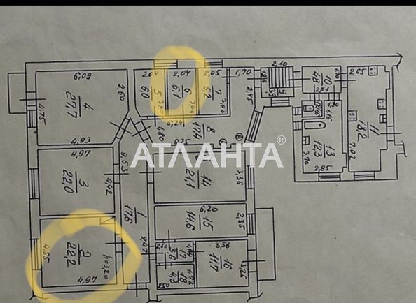 Комунальна квартира за адресою Чайковського пров. (площа 22,0 м2) - Atlanta.ua