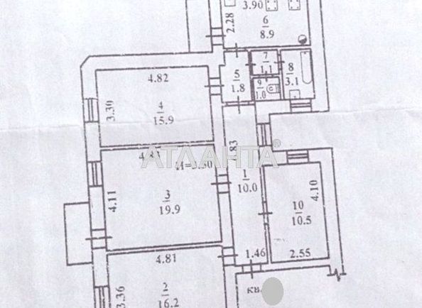 4+-rooms apartment apartment by the address st. Zhukovskogo (area 80,0 m2) - Atlanta.ua - photo 6