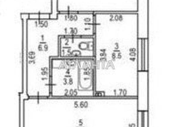 2-rooms apartment apartment by the address st. Tulskaya (area 47,6 m²) - Atlanta.ua - photo 6