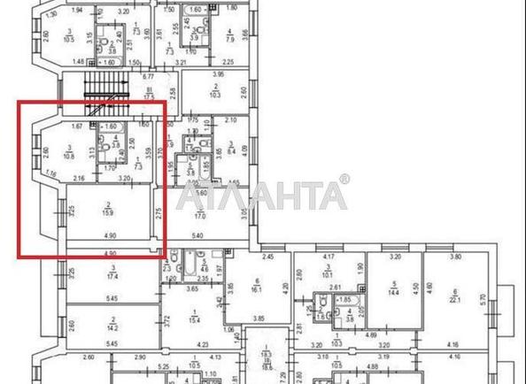 1-комнатная квартира по адресу ул. Вернадского (площадь 37,8 м²) - Atlanta.ua - фото 5