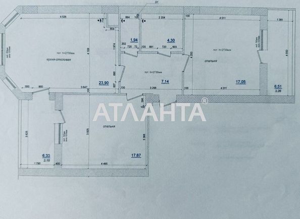 2-rooms apartment apartment by the address st. Raduzhnyy m n (area 84,0 m2) - Atlanta.ua - photo 4