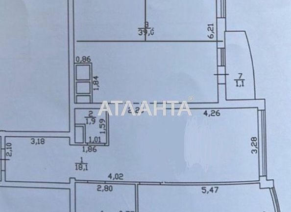 3-rooms apartment apartment by the address st. Gagarina pr (area 106,0 m2) - Atlanta.ua - photo 19