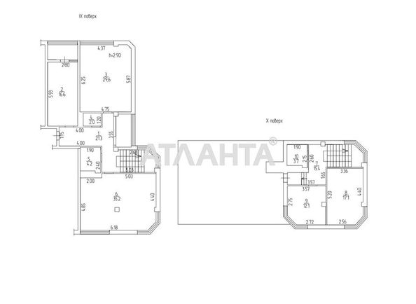 4+-rooms apartment apartment by the address st. Kompasnyy per (area 187,8 m2) - Atlanta.ua - photo 10