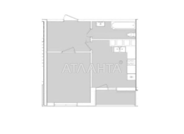1-комнатная квартира по адресу ул. Краснова (площадь 43 м²) - Atlanta.ua - фото 2