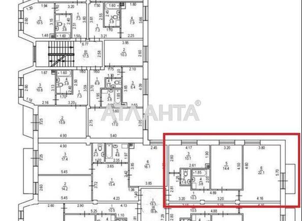 2-комнатная квартира по адресу ул. Вернадского (площадь 63,1 м²) - Atlanta.ua - фото 13