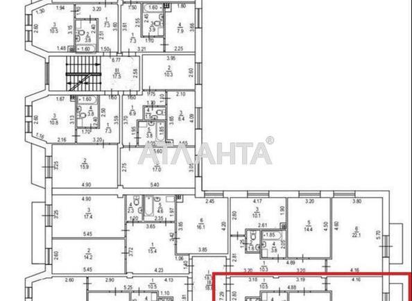 2-rooms apartment apartment by the address st. Vernadskogo Tulskaya (area 66,3 m²) - Atlanta.ua - photo 15