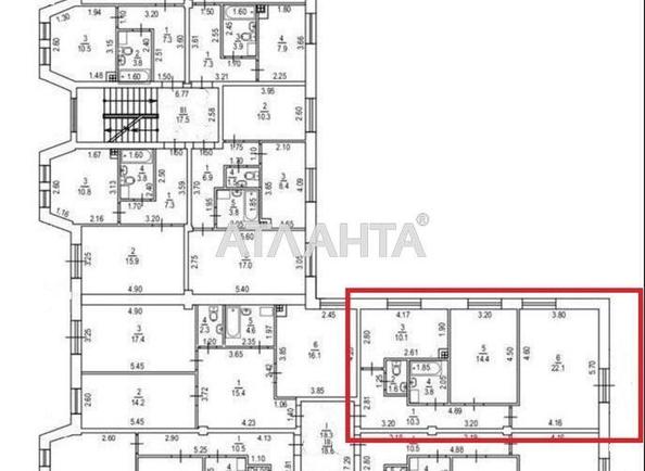 2-rooms apartment apartment by the address st. Vernadskogo Tulskaya (area 62 m²) - Atlanta.ua - photo 4