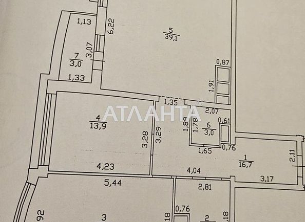 3-комнатная квартира по адресу Гагарина пр. (площадь 102,3 м2) - Atlanta.ua - фото 5