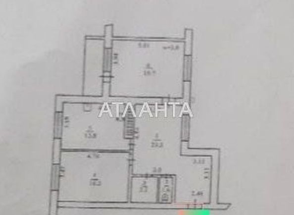 2-кімнатна квартира за адресою вул. Левітана (площа 80,5 м2) - Atlanta.ua - фото 2