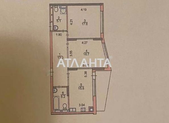 2-rooms apartment apartment by the address st. Redchenskaya (area 76,0 m2) - Atlanta.ua - photo 12