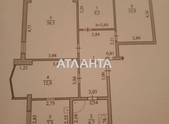 4+-rooms apartment apartment by the address st. Vilyamsa ak (area 94,0 m2) - Atlanta.ua - photo 14