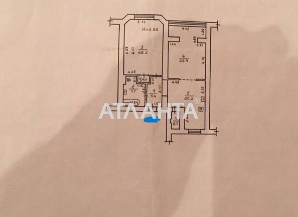 2-rooms apartment apartment by the address st. Staritskogo (area 84,9 m2) - Atlanta.ua - photo 3