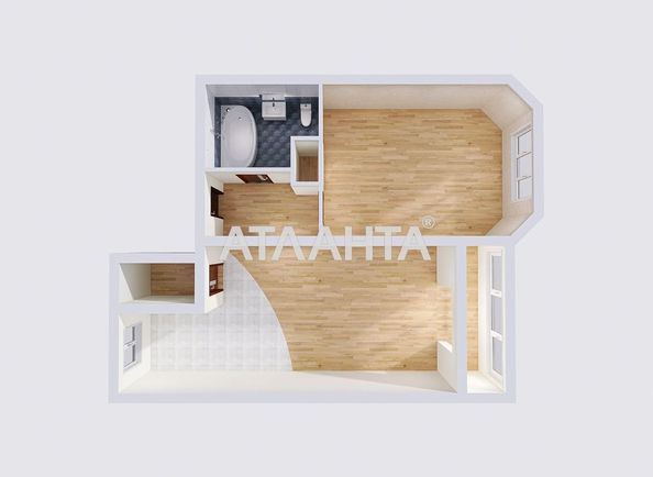 2-rooms apartment apartment by the address st. Staritskogo (area 84,9 m²) - Atlanta.ua - photo 10