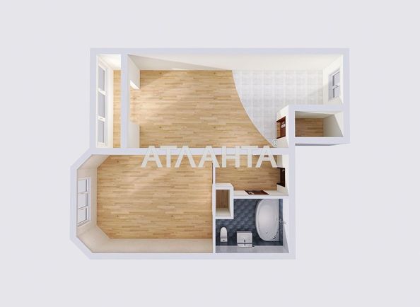 2-rooms apartment apartment by the address st. Staritskogo (area 84,9 m²) - Atlanta.ua - photo 11