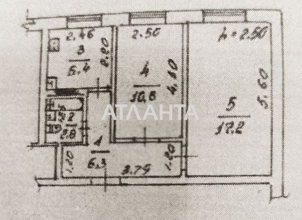 2-rooms apartment apartment by the address st. Balkovskaya Frunze (area 42,5 m2) - Atlanta.ua - photo 10