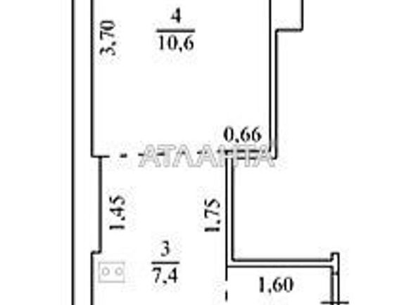 1-room apartment apartment by the address st. Koroleva ak (area 27,4 m²) - Atlanta.ua - photo 8