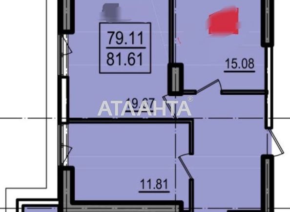 3-комнатная квартира по адресу ул. Дача ковалевского (площадь 82 м²) - Atlanta.ua - фото 2